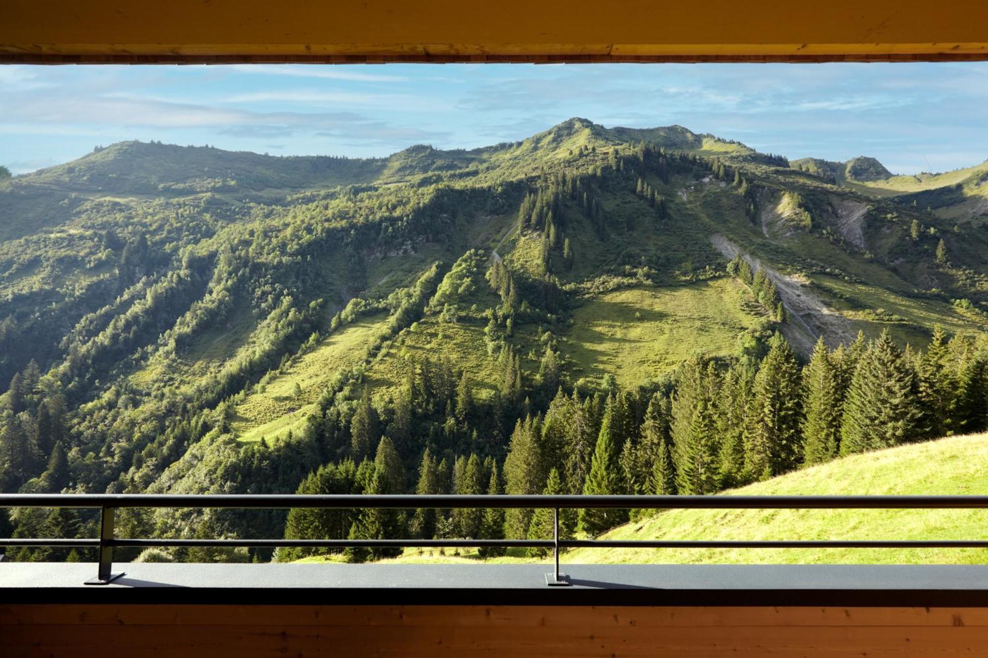Alpenstolz Damuels Haus 4 - Stilvoll Urlauben In Den Bergen Lejlighed Eksteriør billede