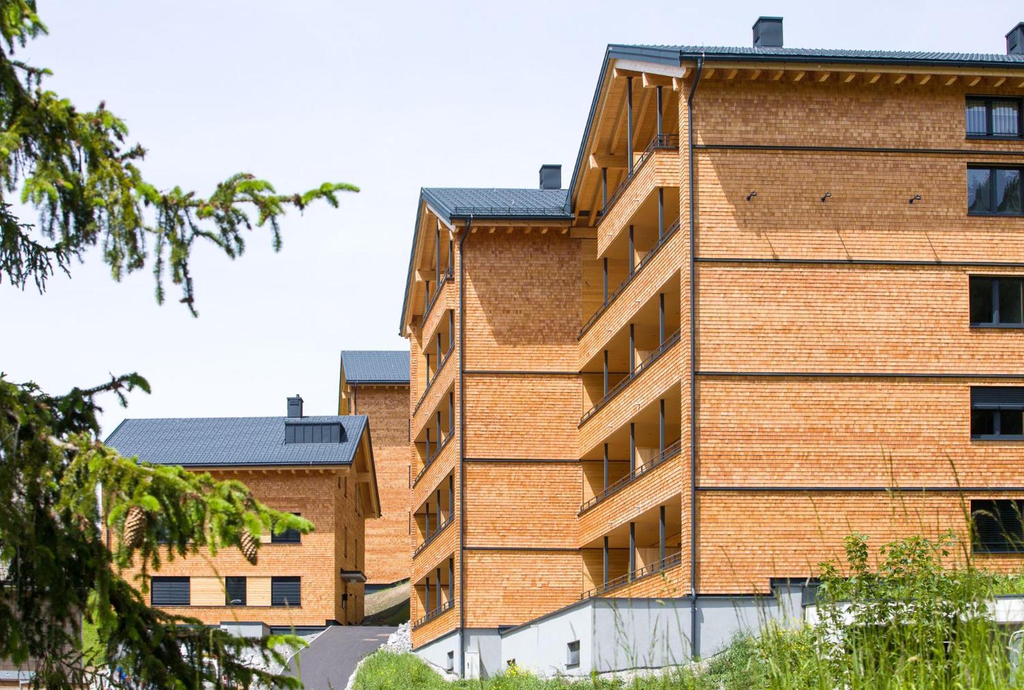 Alpenstolz Damuels Haus 4 - Stilvoll Urlauben In Den Bergen Lejlighed Eksteriør billede